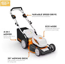 STIHL® RMA 348 V Lawn Mower – 18in Battery Self‑Propelled | Unit Only