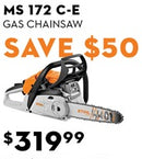 STIHL® MS 172 C-E Gas Chainsaw - 16 inch Bar