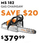 STIHL® MS 182 Gas Chainsaw - 16 inch Bar