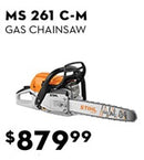 STIHL® MS 261 C-M Gas Chainsaw - 18 inch Bar